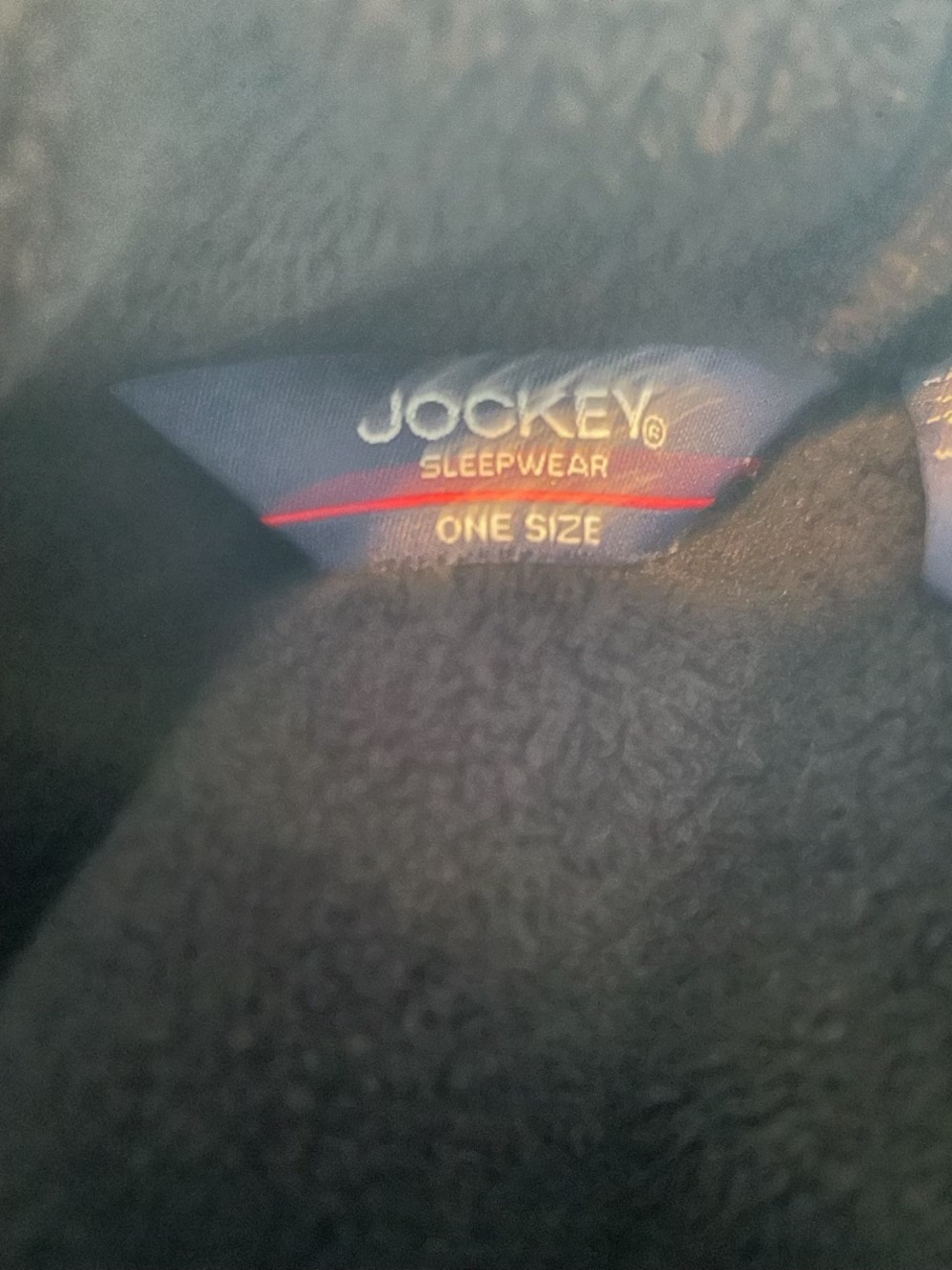 Cozy Black Plush Robe - Picture 3 of 3